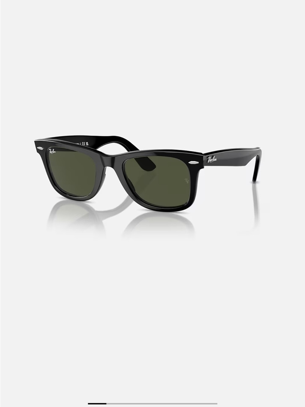 Ray-Ban Black folding wayfarers